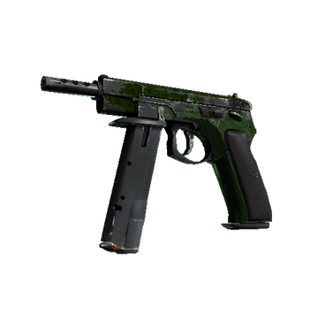 CZ75-Auto | Emerald Quartz (Battle-Scarred)