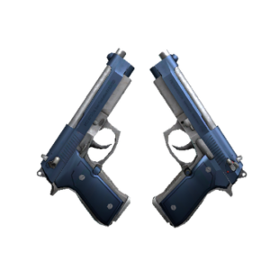 Dual Berettas | Anodized Navy (Minimal Wear)