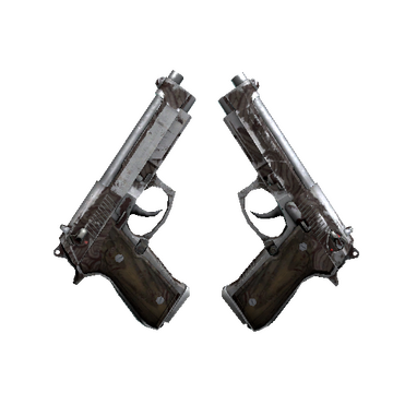 Dual Berettas | Pyre (Battle-Scarred)