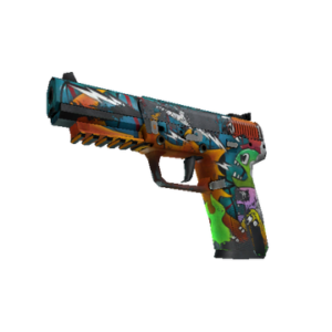 Five-SeveN | Angry Mob (Battle-Scarred)