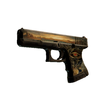 Souvenir Glock-18 | Ramese's Reach (Well-Worn)