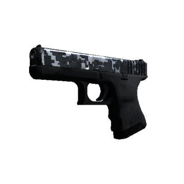 StatTrak™ Glock-18 | Steel Disruption (Field-Tested)