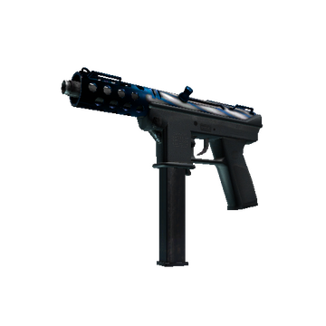 StatTrak™ Tec-9 | Titanium Bit (Minimal Wear)