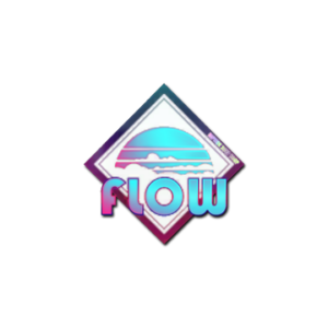 Sticker | Cotton Candy Flow (Holo)