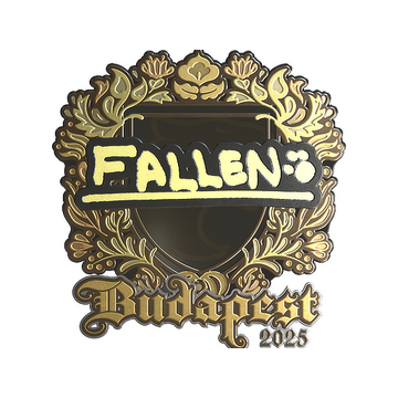 Sticker | FalleN (Gold) | Budapest 2025