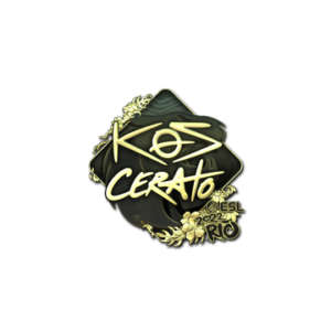 Sticker | KSCERATO (Gold) | Rio 2022