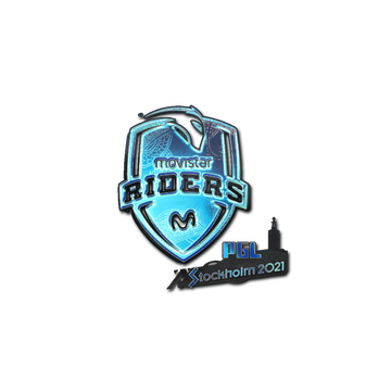 Sticker | Movistar Riders (Holo) | Stockholm 2021