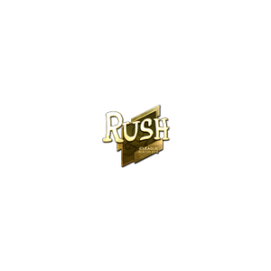 Sticker | RUSH (Gold) | Boston 2018