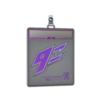 Sticker Slab | 9z Team (Holo) | Antwerp 2022