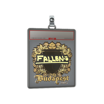 Sticker Slab | FalleN (Gold) | Budapest 2025