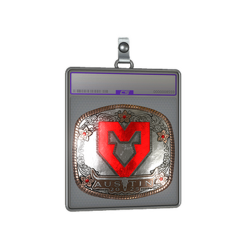 Sticker Slab | MOUZ (Foil) | Austin 2025