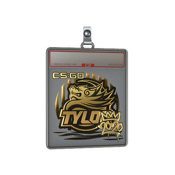 Sticker Slab | TYLOO (Gold) | 2020 RMR