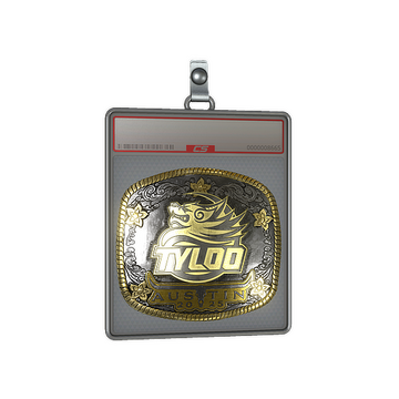 Sticker Slab | TYLOO (Gold) | Austin 2025