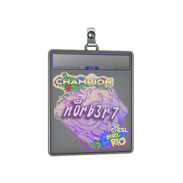 Sticker Slab | n0rb3r7 (Champion) | Rio 2022