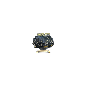 Sticker | aizy (Gold) | Berlin 2019