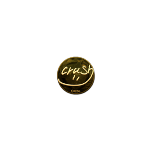 Sticker | crush (Gold) | Katowice 2019