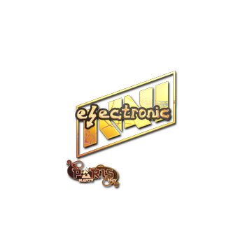 Sticker | electronic (Holo) | Paris 2023