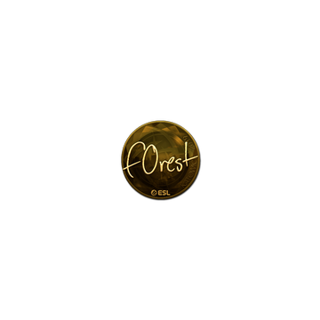 Sticker | f0rest (Gold) | Katowice 2019