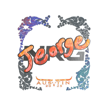 Sticker | jeorge (Holo) | Austin 2025