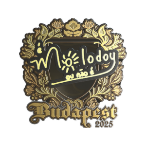 Sticker | molodoy (Gold) | Budapest 2025