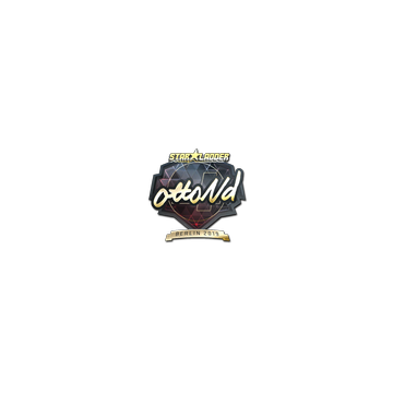 Sticker | ottoNd (Gold) | Berlin 2019